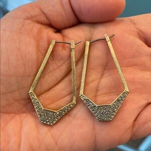 Madewell Gold Geometric Earrings